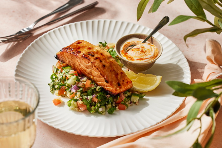 Lemon and Honey Salmon_Landscape